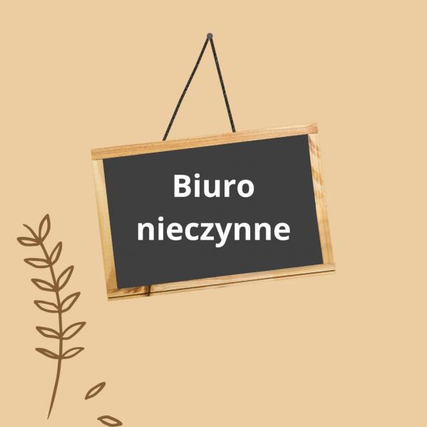 W dniu 02.01.2026r. nasze biura będą nieczynne.